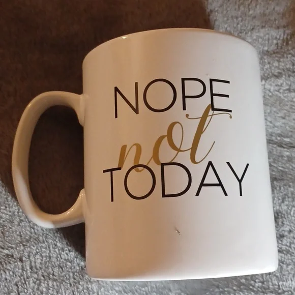 amia home | Dining | Big Nope Not Today Mug | Poshmark